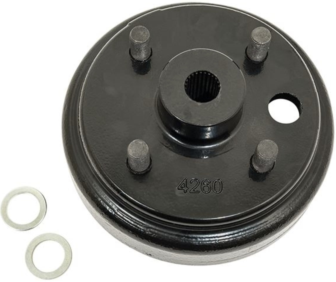 Nivel Brake Drum For Ez Go Electric 1982 Up Gas 2 Cycle 1982 1993 Standard Part 4260