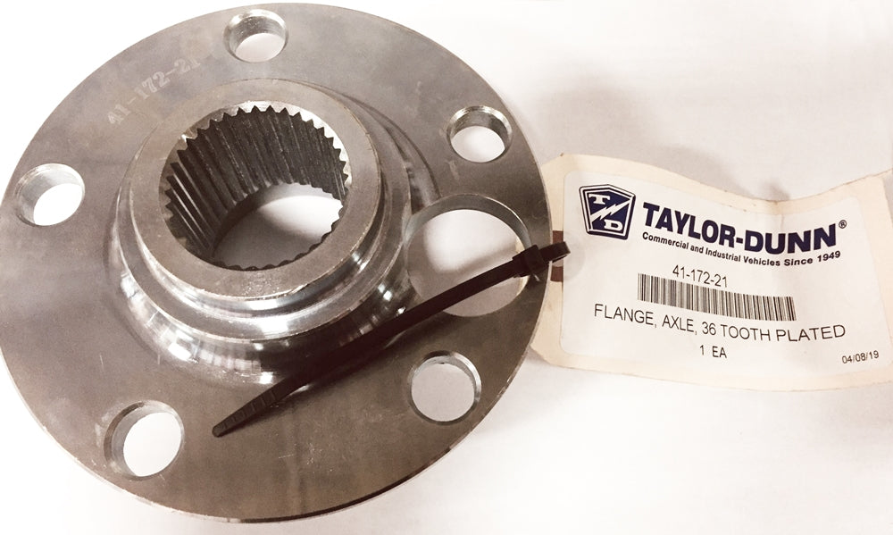 Taylor Dunn 36 Tooth Plated Axle Flange Hub Part 41-172-21