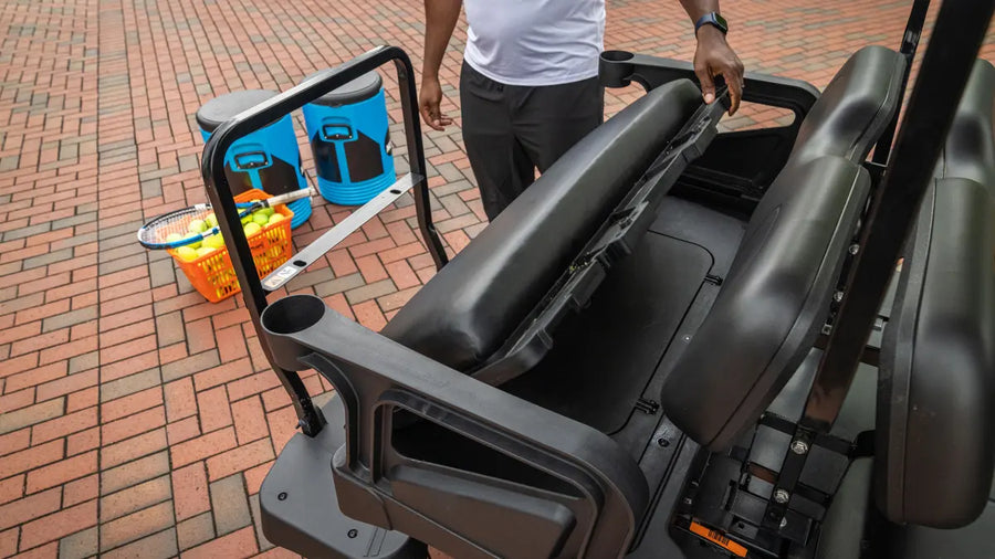 Flip Down Rear Seat