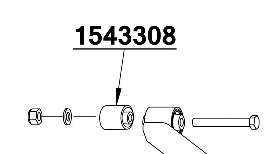 Polaris Suspension Bushing Part 1543308