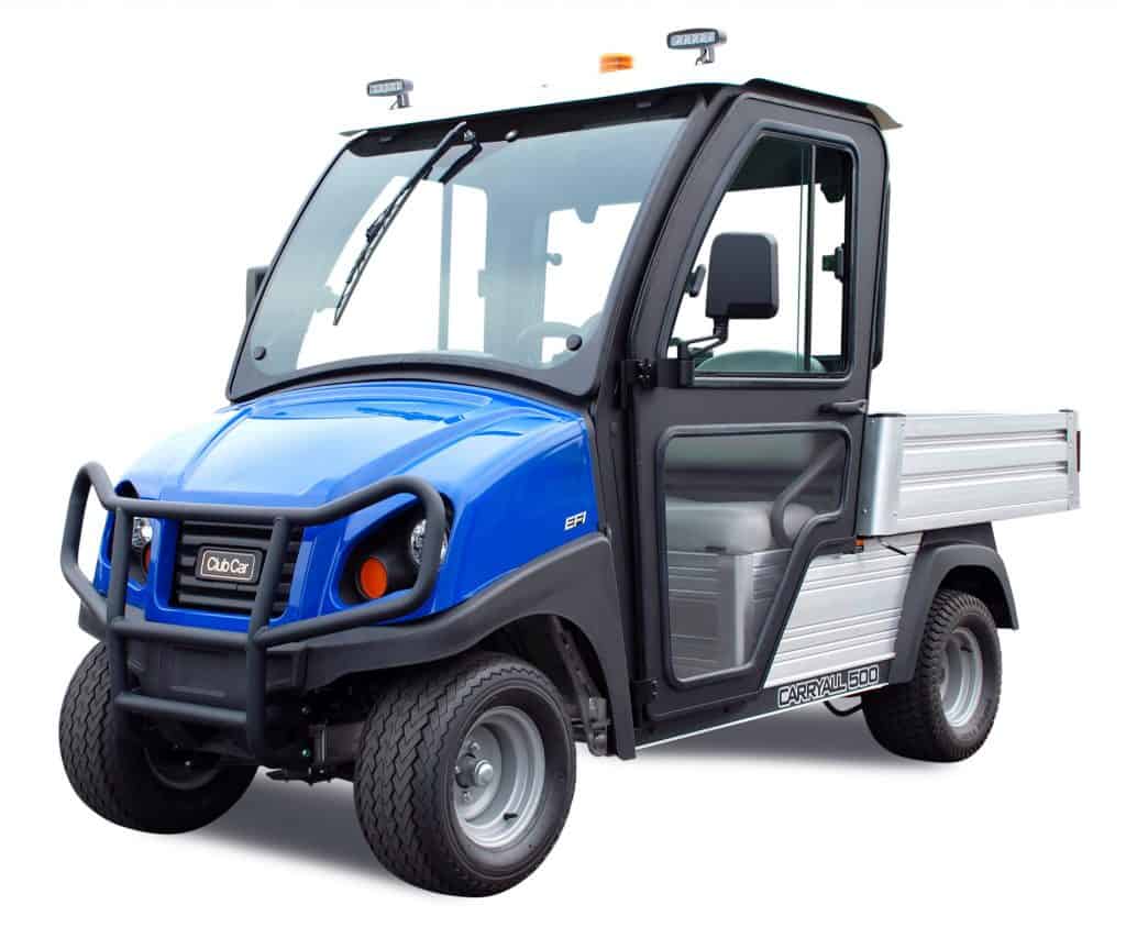 Club Car Carryall 500 with current Curtis premium cab