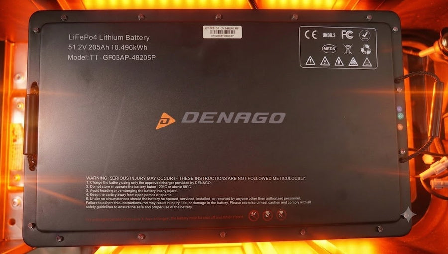 51.2V / 205Ah LiFePO4 Battery