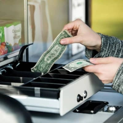 Lockable and Removable Cash Drawer