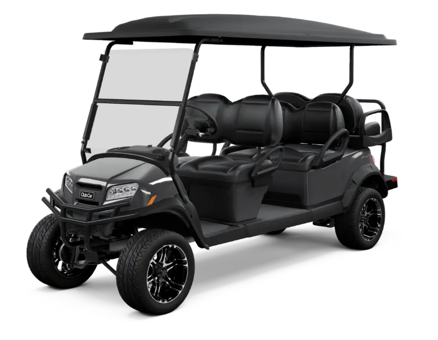 Club Car Onward 6 Passenger Lifted in Midnight Silver