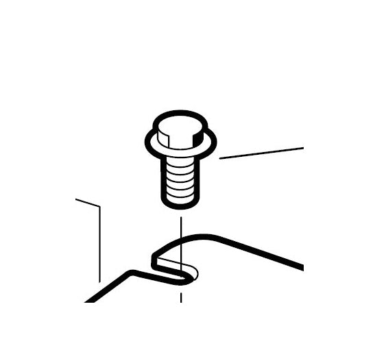 Polaris Flanged Hex Screw M10X1.5X30 Cl8.8 Zpb Part 7519803