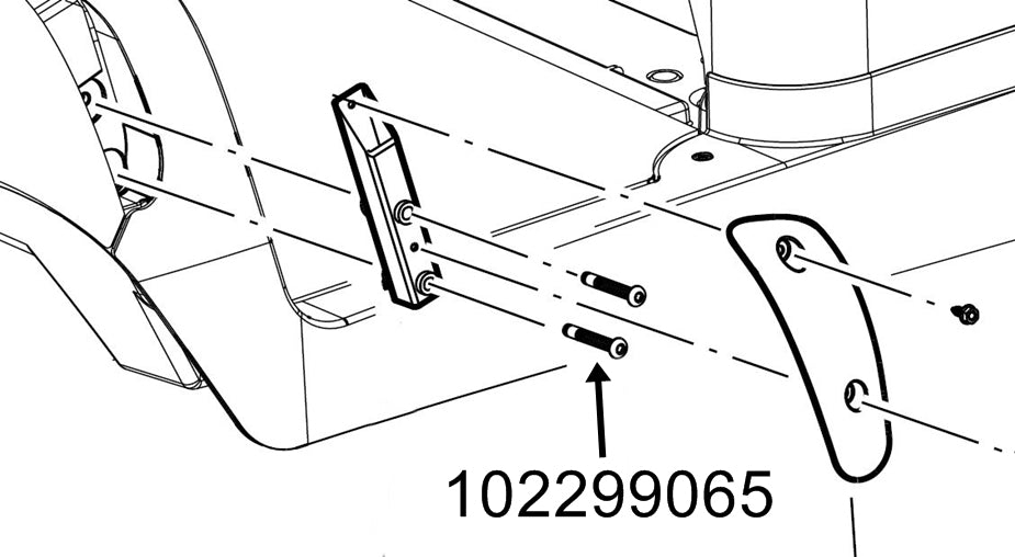 Club Car Heavy Duty Bolt M8 1.25 X 65 Part 102299065