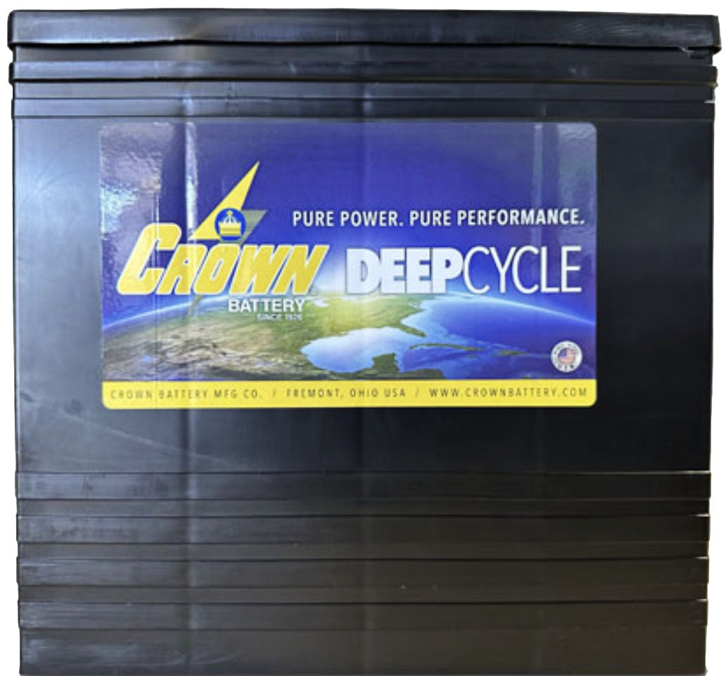 Crown Battery Crown 8 Volt Battery 165 Ah Part CR-165 8V