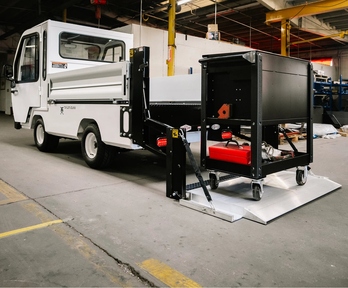 Ground-to-Deck Cargo Handling Without a Full-Size Truck