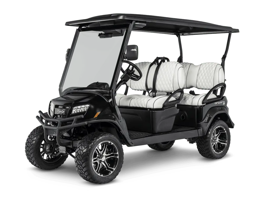 Metallic Black / White Diamond Seats