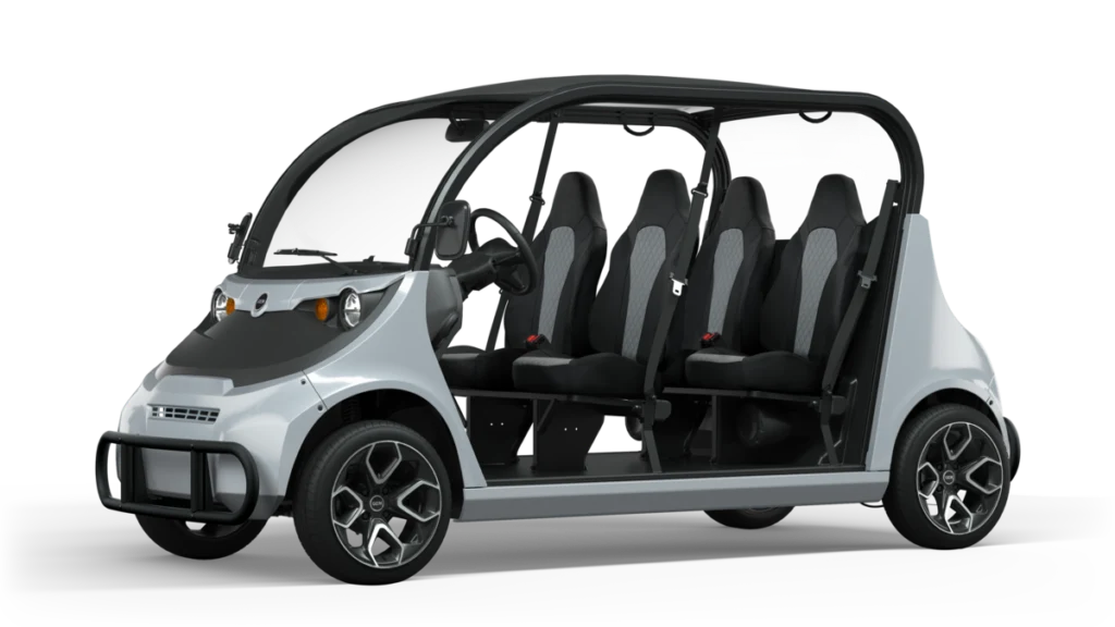 GEM e4 four-seat electric low-speed vehicle