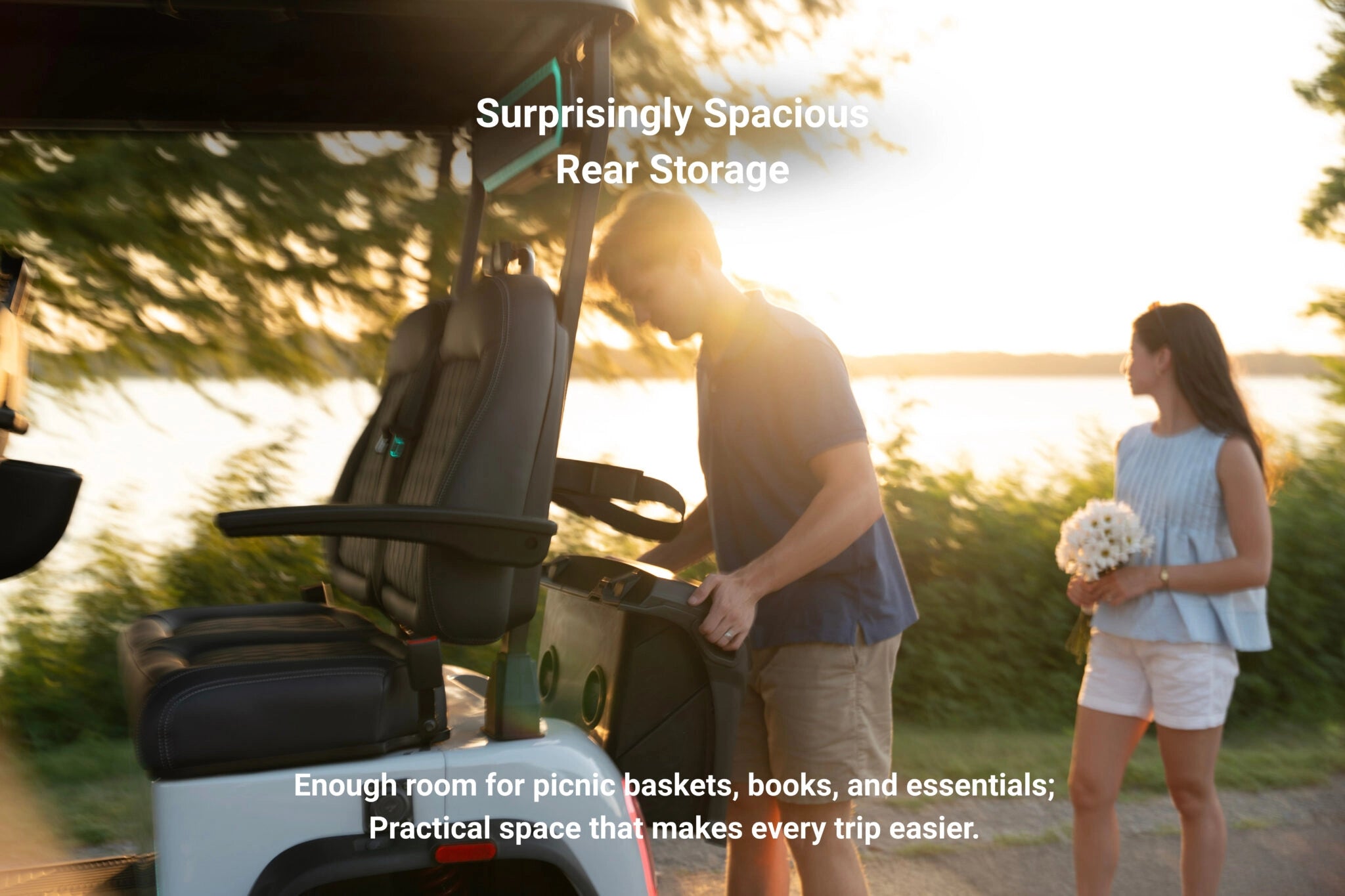 Rear Storage Space