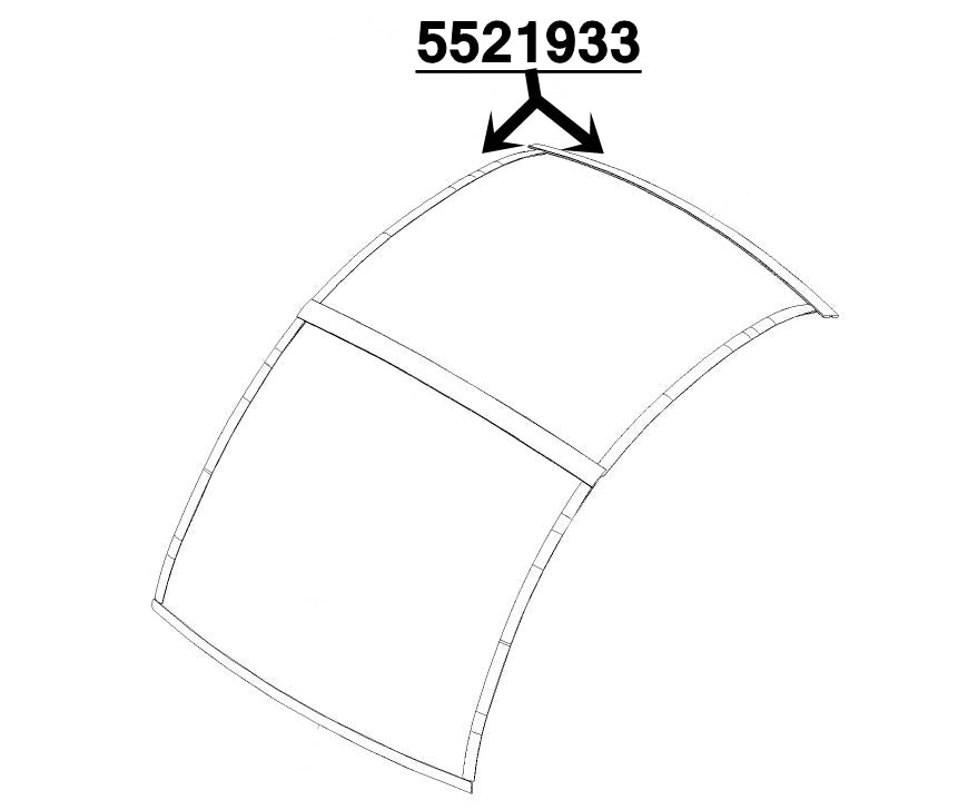 Polaris Vinyl Foam Pvc 5600 .250X25 30 Foot Roll Part 5521933