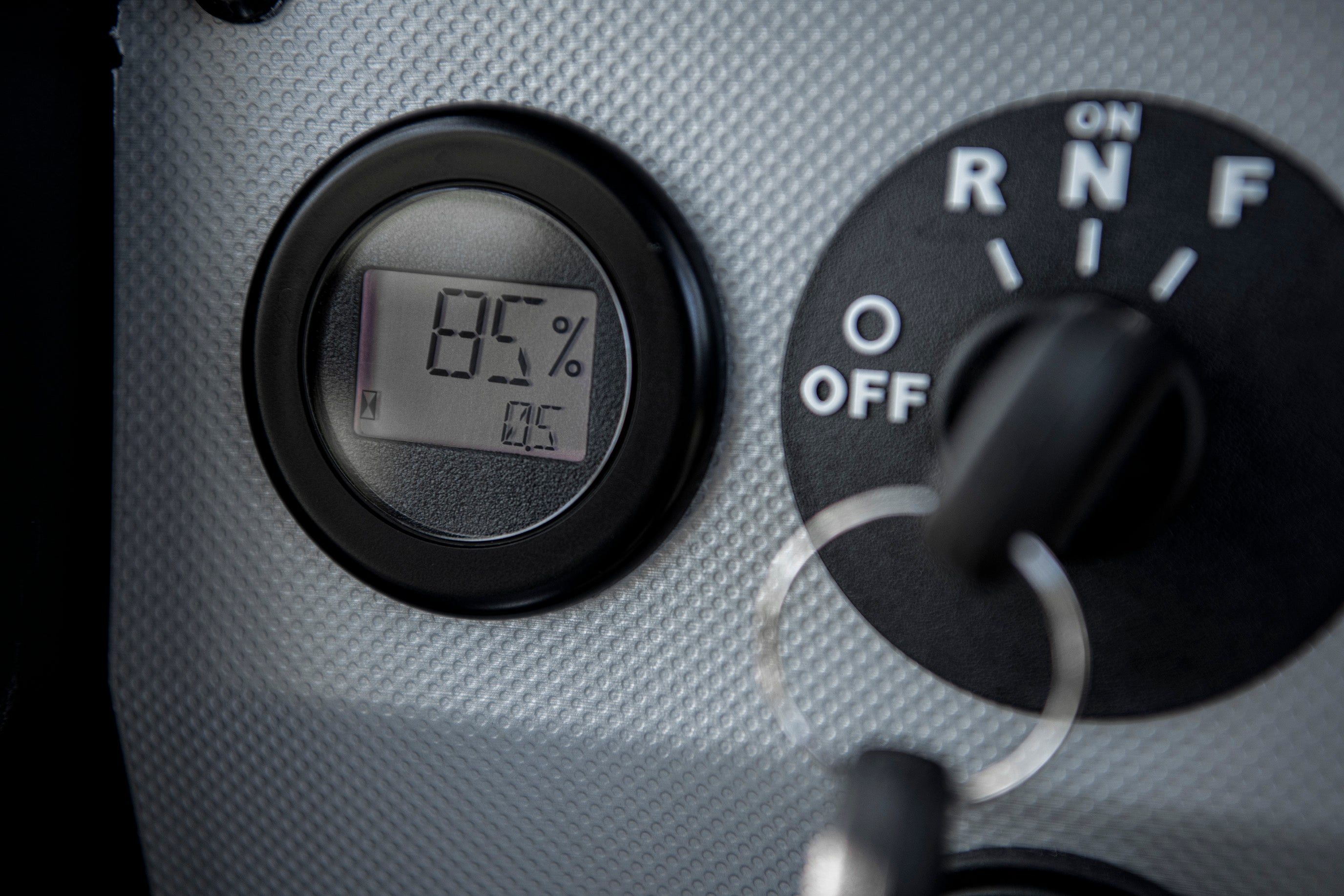Multi-function gauge in the MY2024 E-Z-GO Express S2