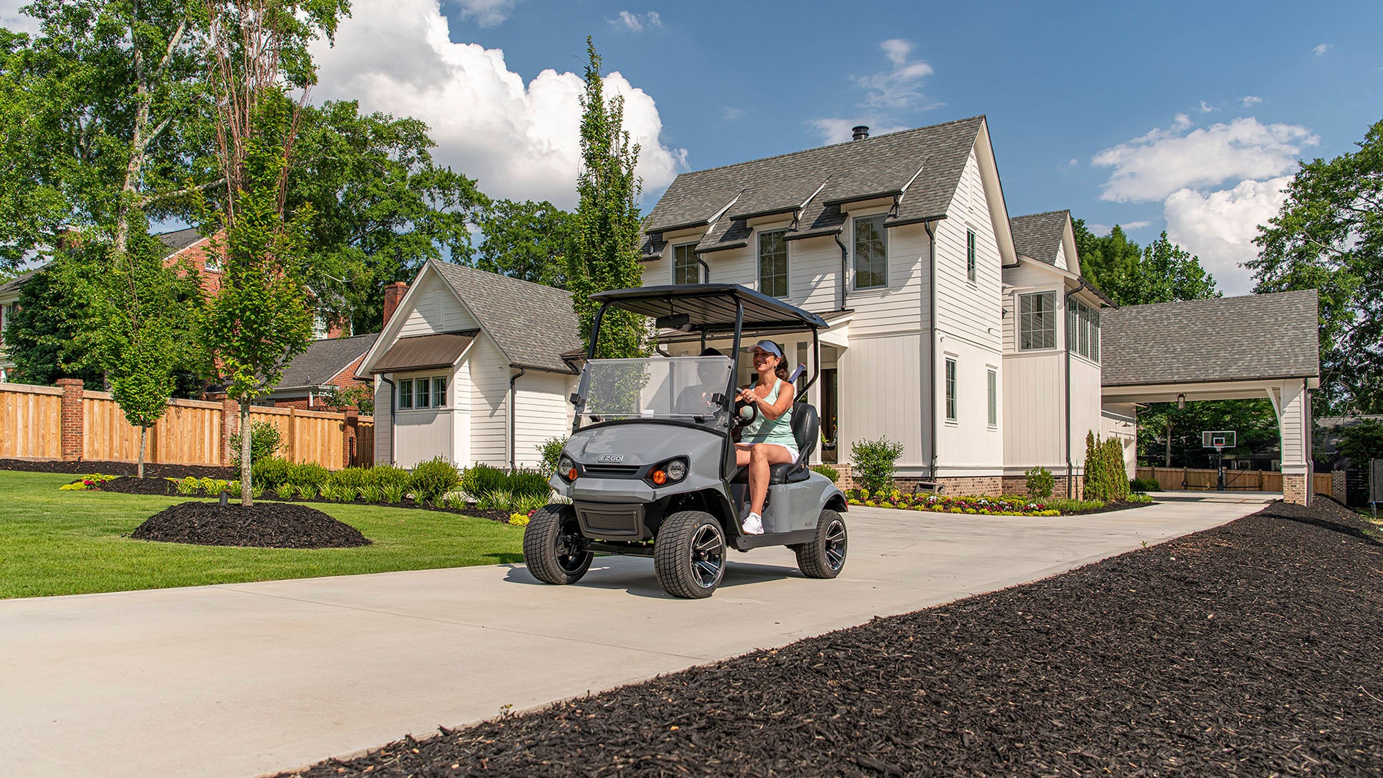E-Z-GO Express S2 two-passenger golf cart - MY2024