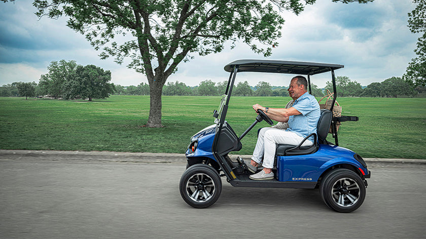 E-Z-GO Express 2 spacious legroom