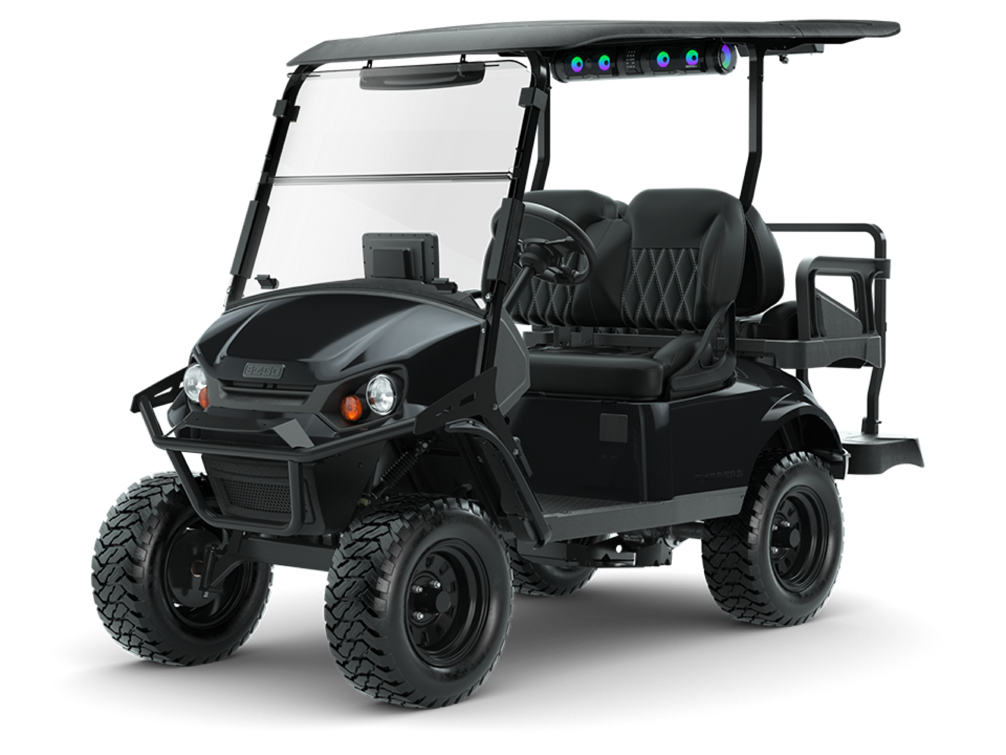 Black E-Z-GO Express 4 Summit XTL - MY2026