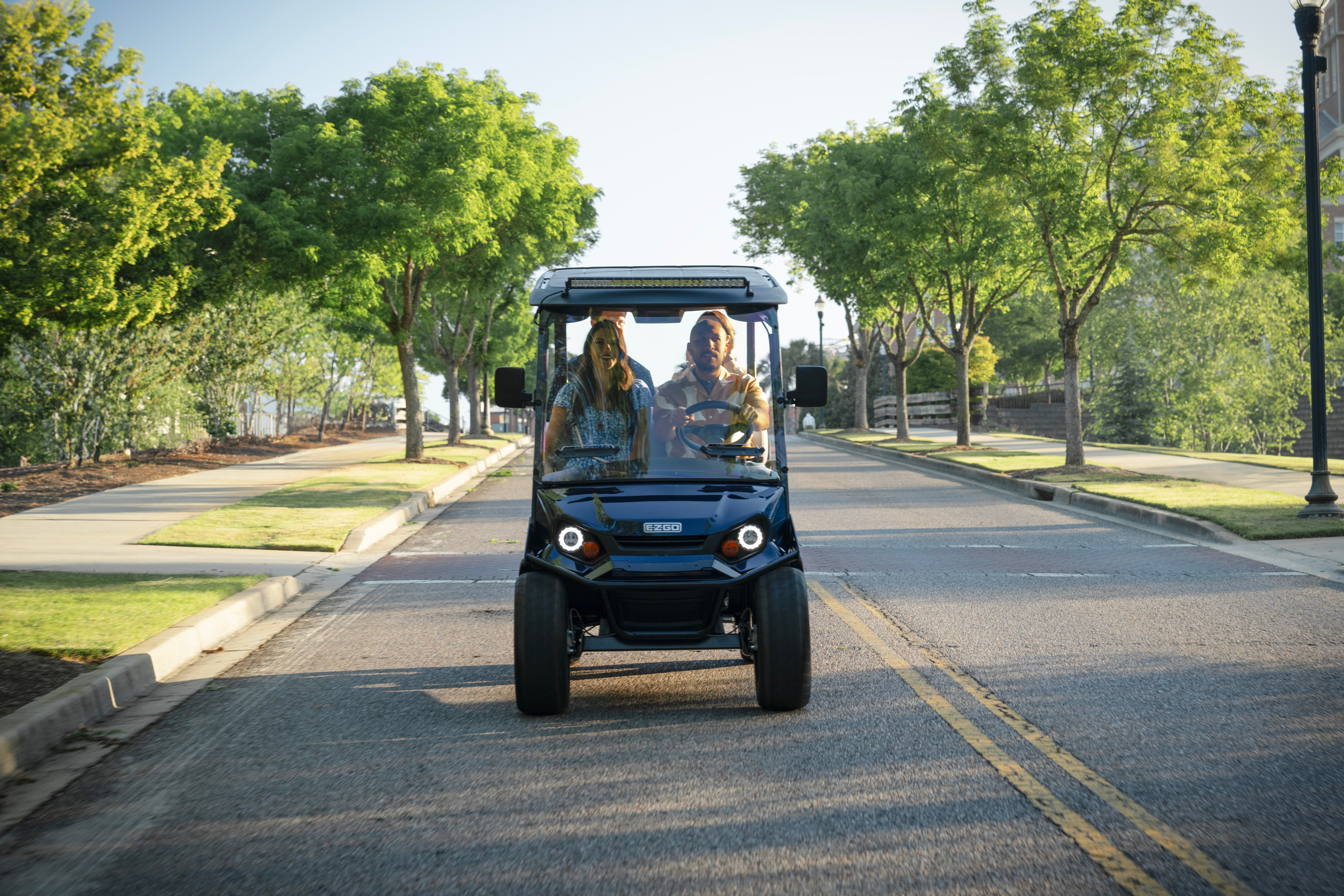 ELiTE lithium powertrain in the E-Z-GO Liberty LSV