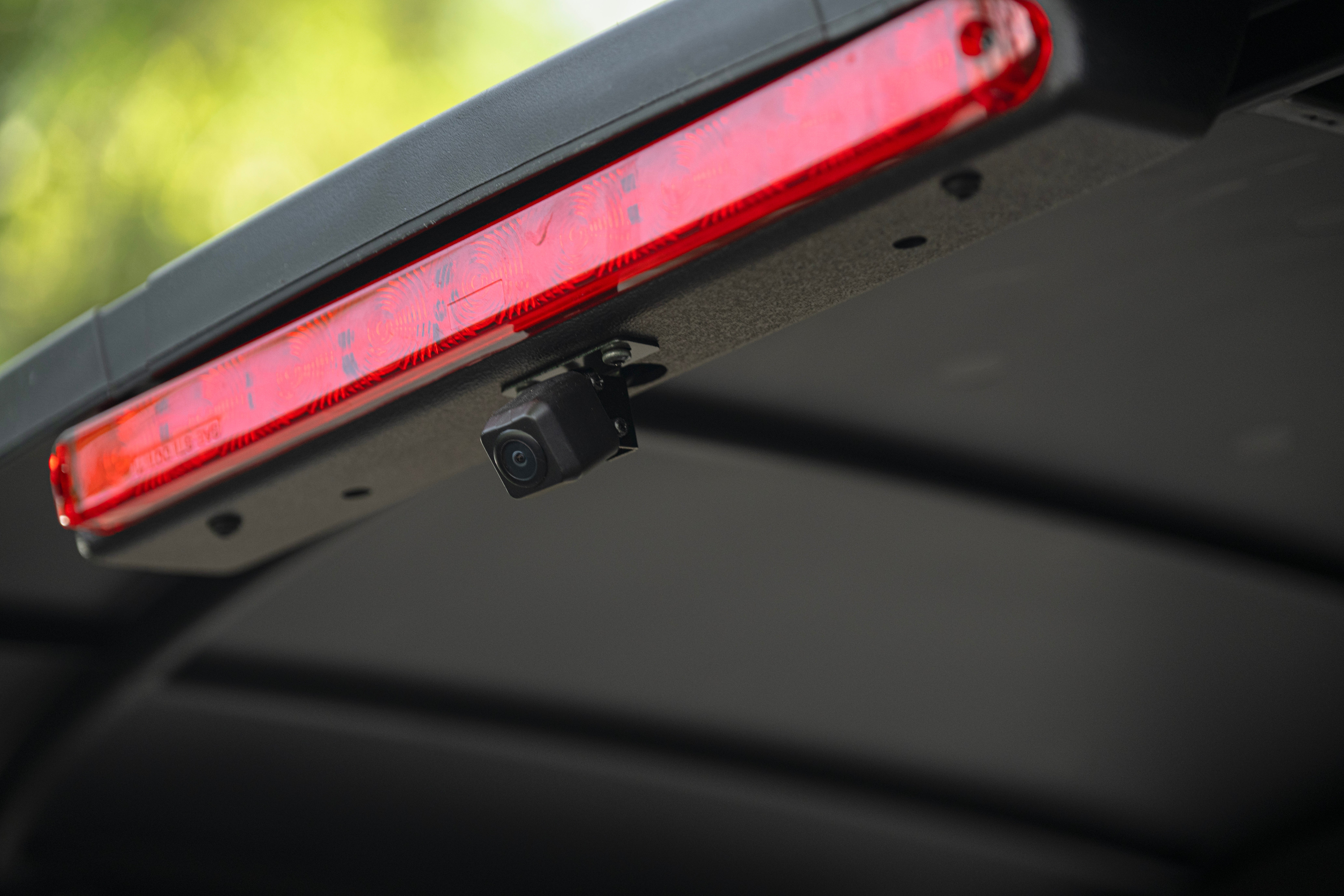 Safety features on the E-Z-GO Liberty LSV