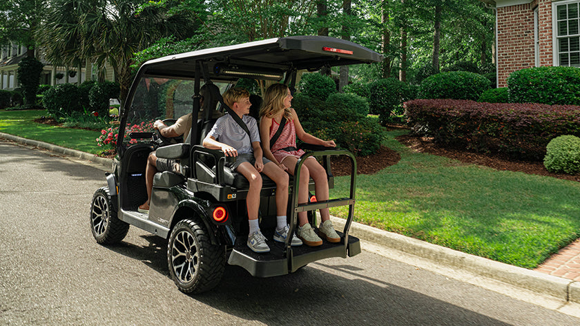 2027 E-Z-GO Liberty 4 with street-legal equipment