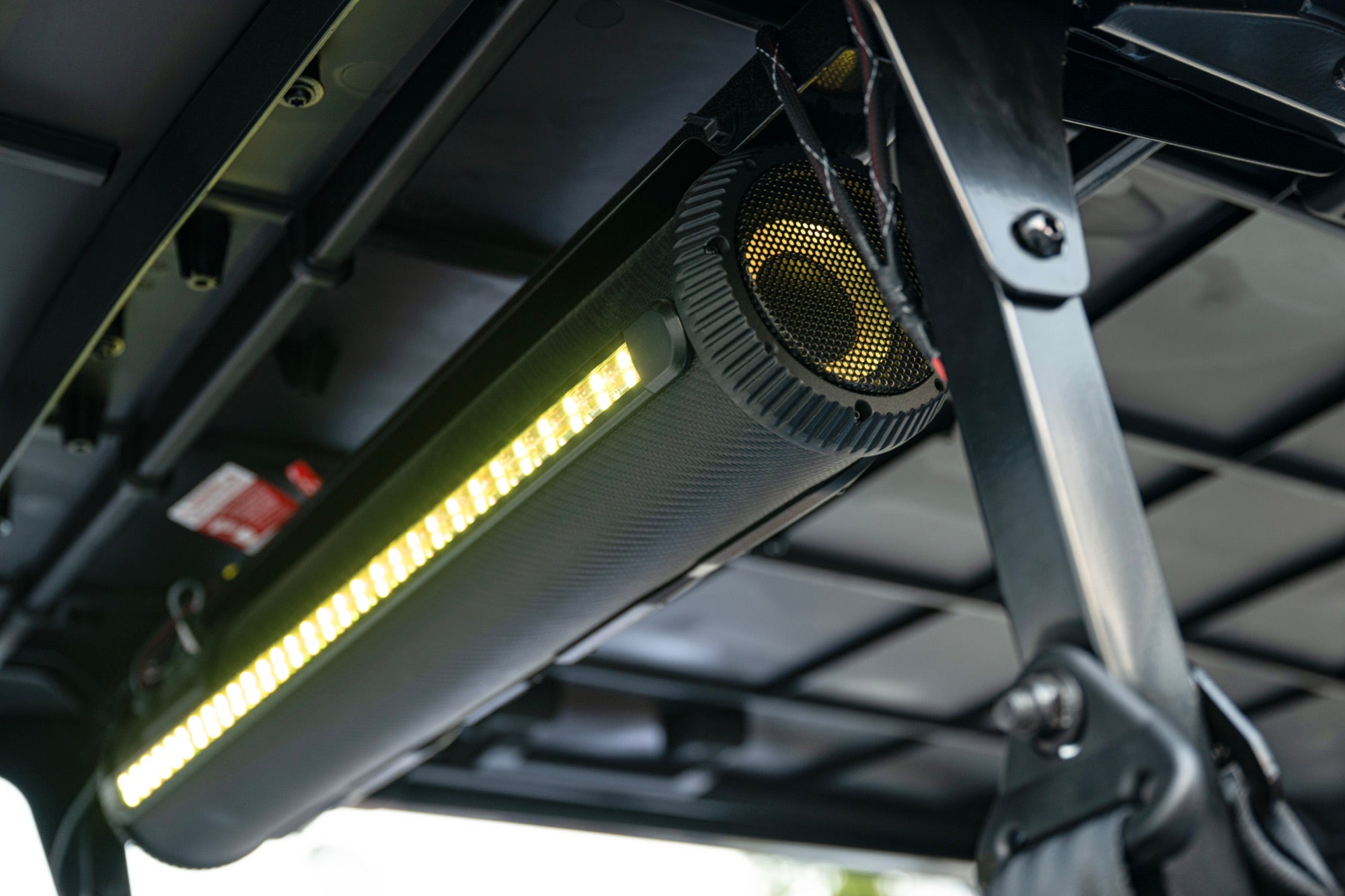 SoundExtreme soundbar available for the 2026 E-Z-GO RXV 2