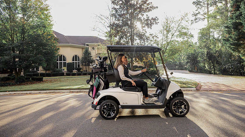 2027 E-Z-GO RXV 2 configured for golf