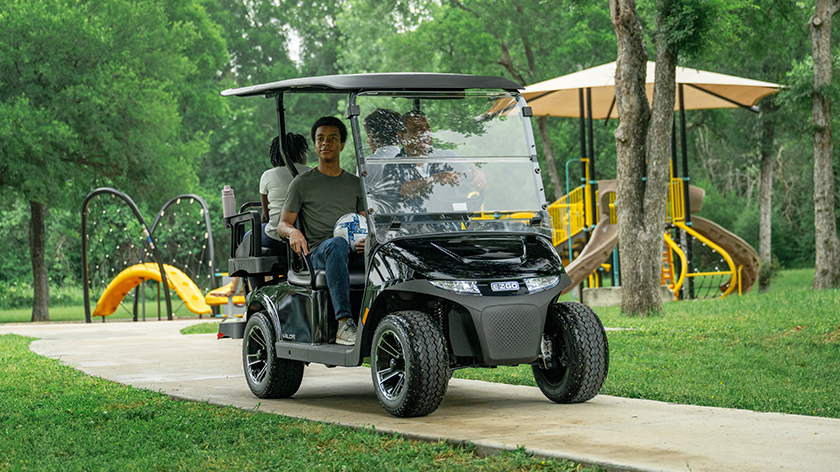 E-Z-GO Valor modern front end and dash