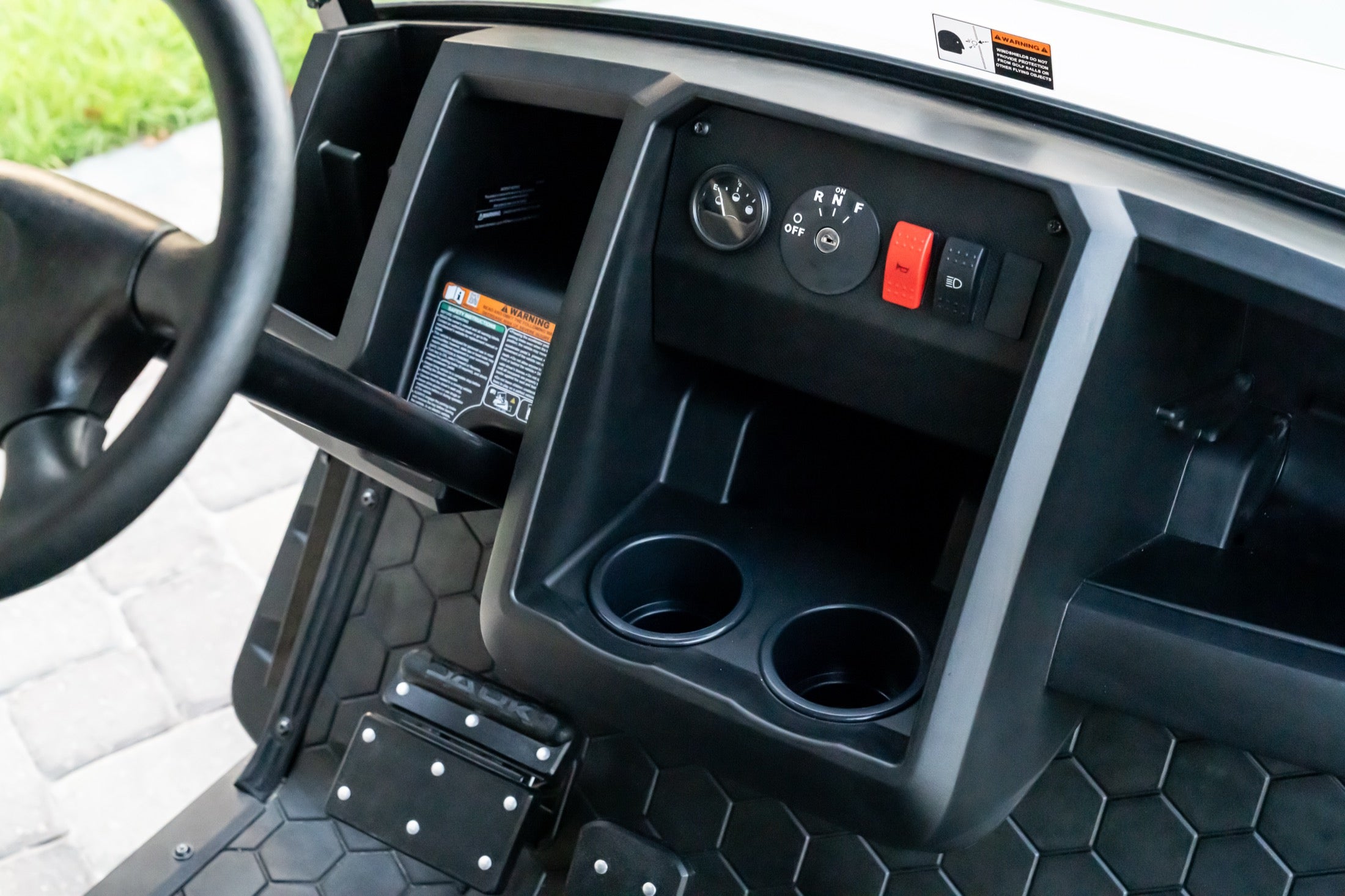 State-of-charge meter on the E-Z-GO Valor 6